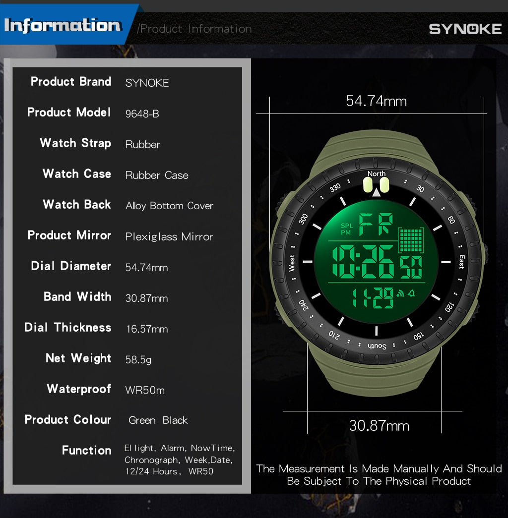 50M Waterproof Smart Watch