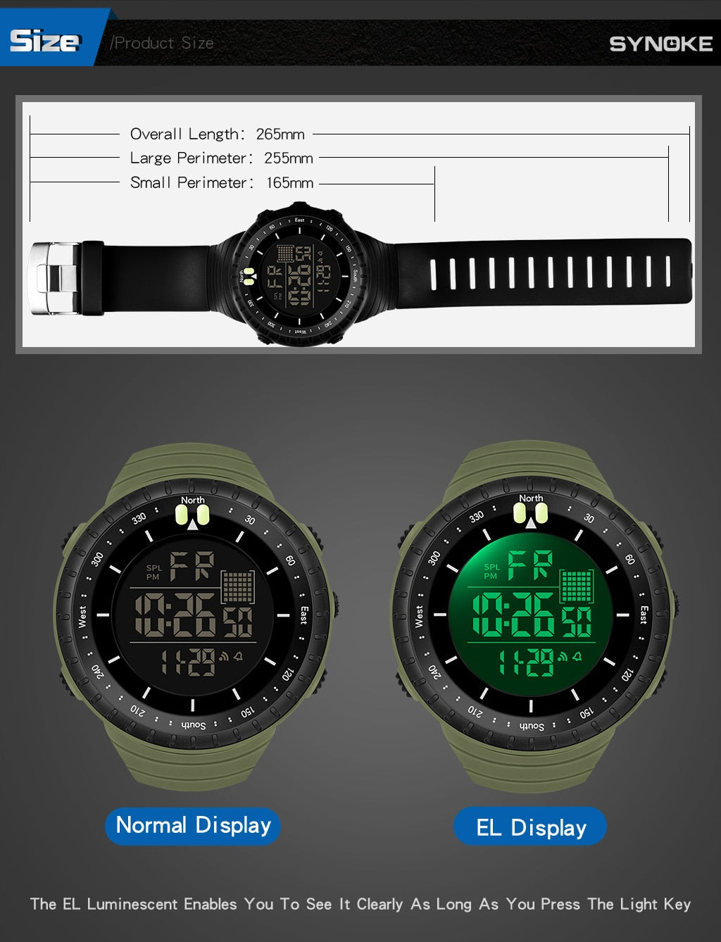50M Waterproof Smart Watch