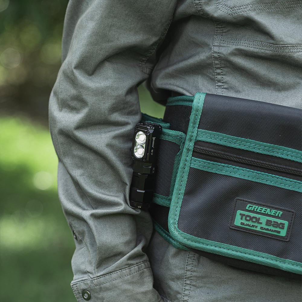 Lanterna EDC multifuncional E7 1800 lúmens