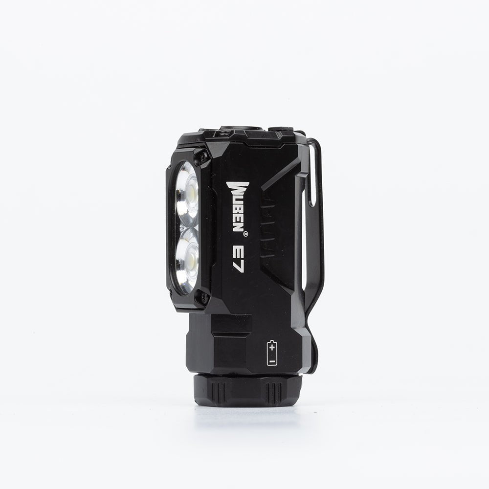 Lanterna EDC multifuncional E7 1800 lúmens