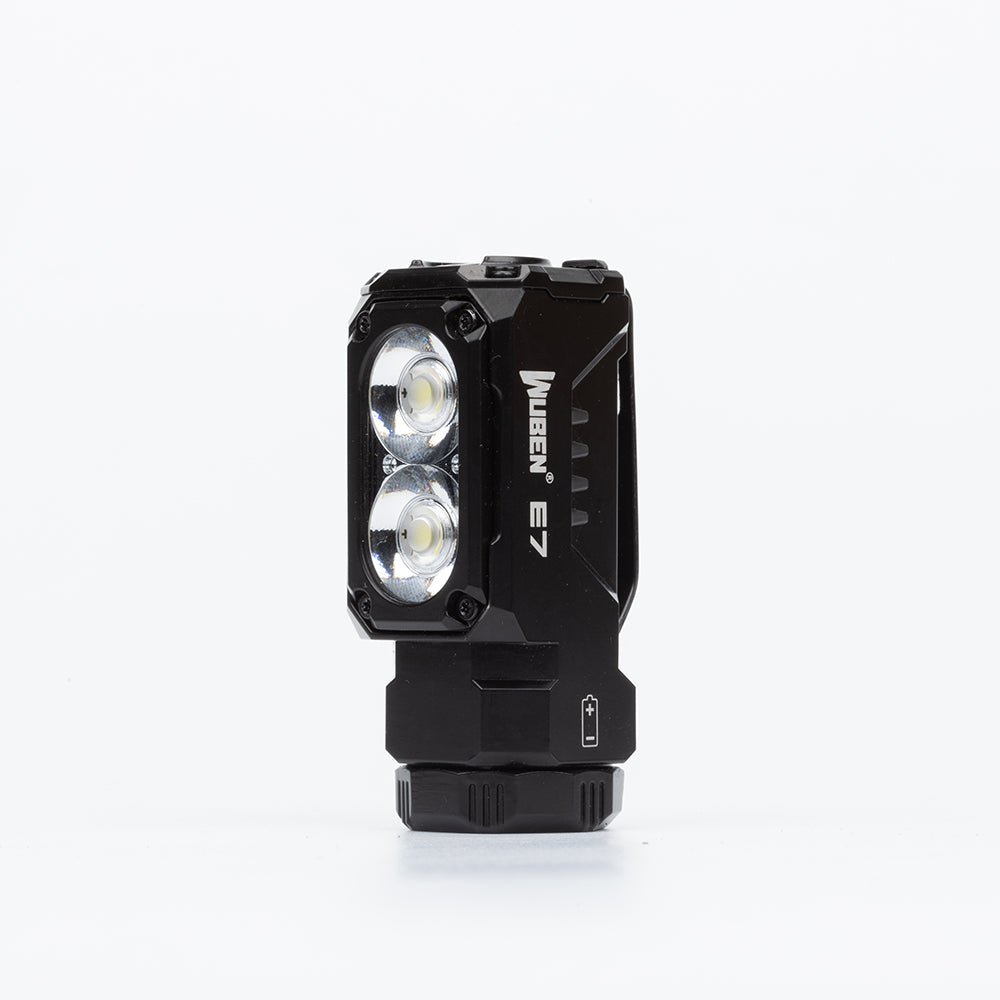 Lanterna EDC multifuncional E7 1800 lúmens