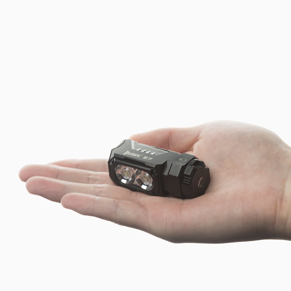 Lanterna EDC multifuncional E7 1800 lúmens