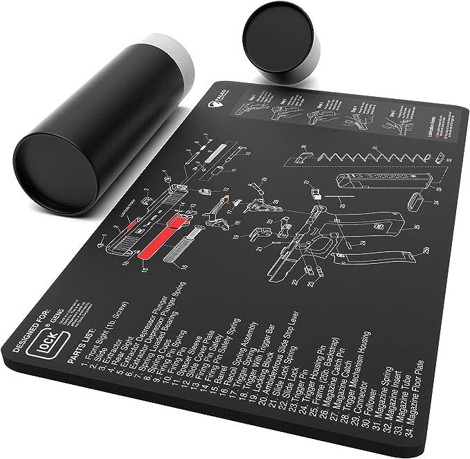 Gun Cleaning Mat for Glock