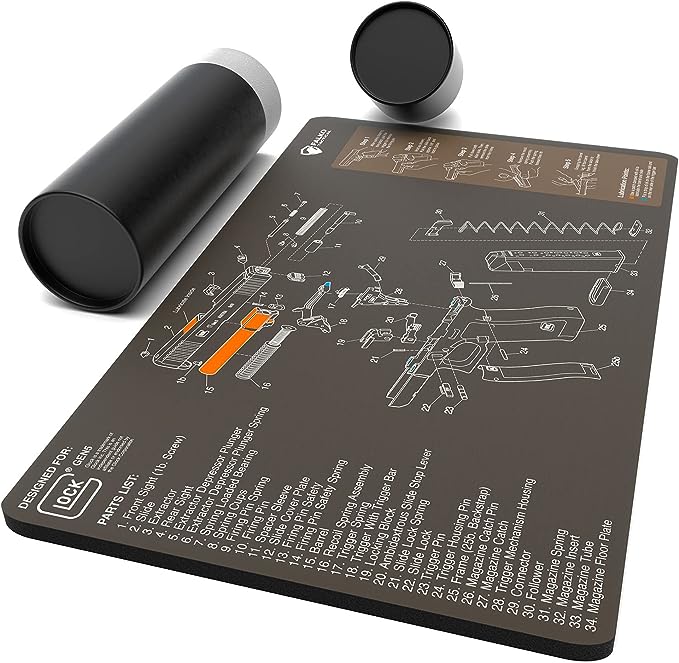 Gun Cleaning Mat for Glock