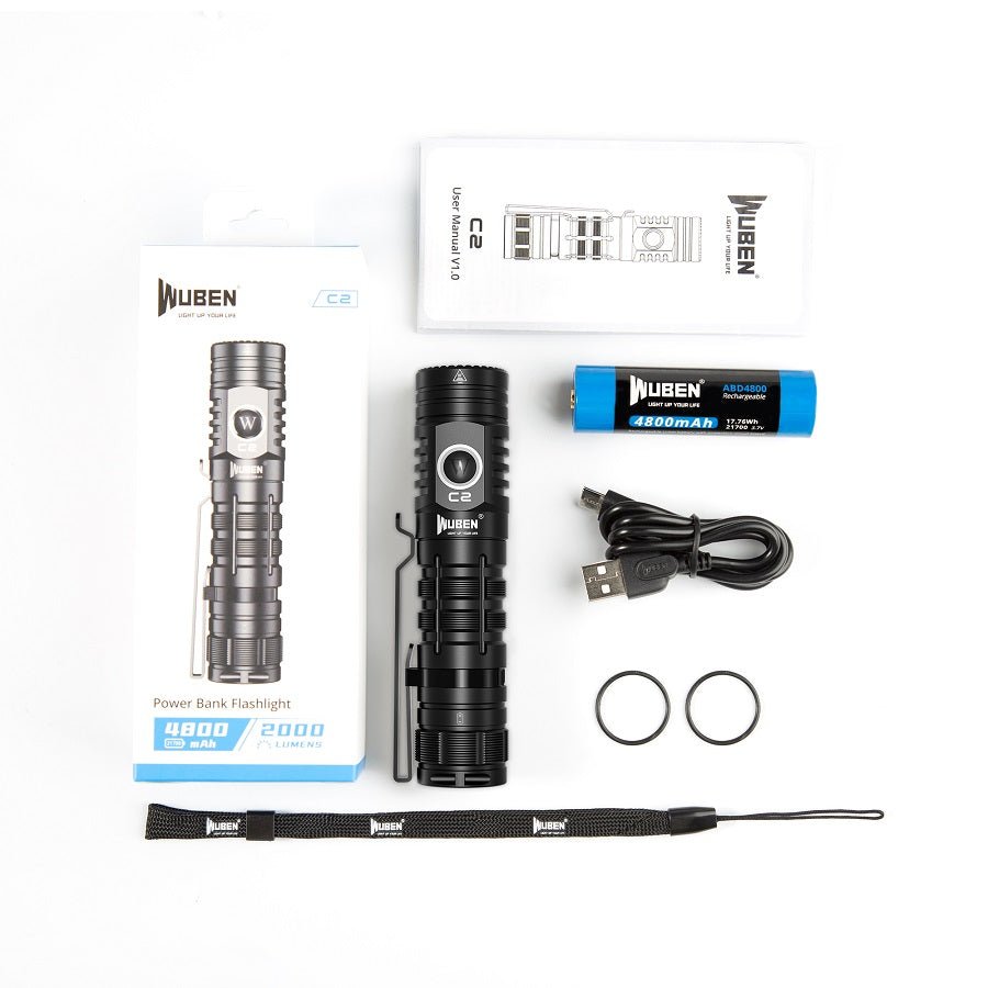 Lanterna C2 2000 Lumen Power Bank