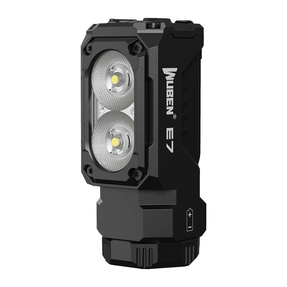 Lanterna EDC multifuncional E7 1800 lúmens