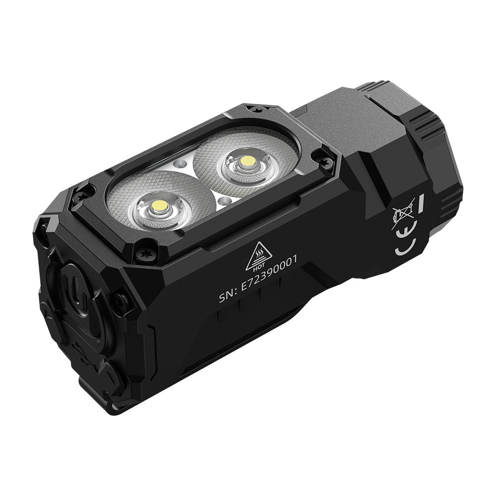 Lanterna EDC multifuncional E7 1800 lúmens