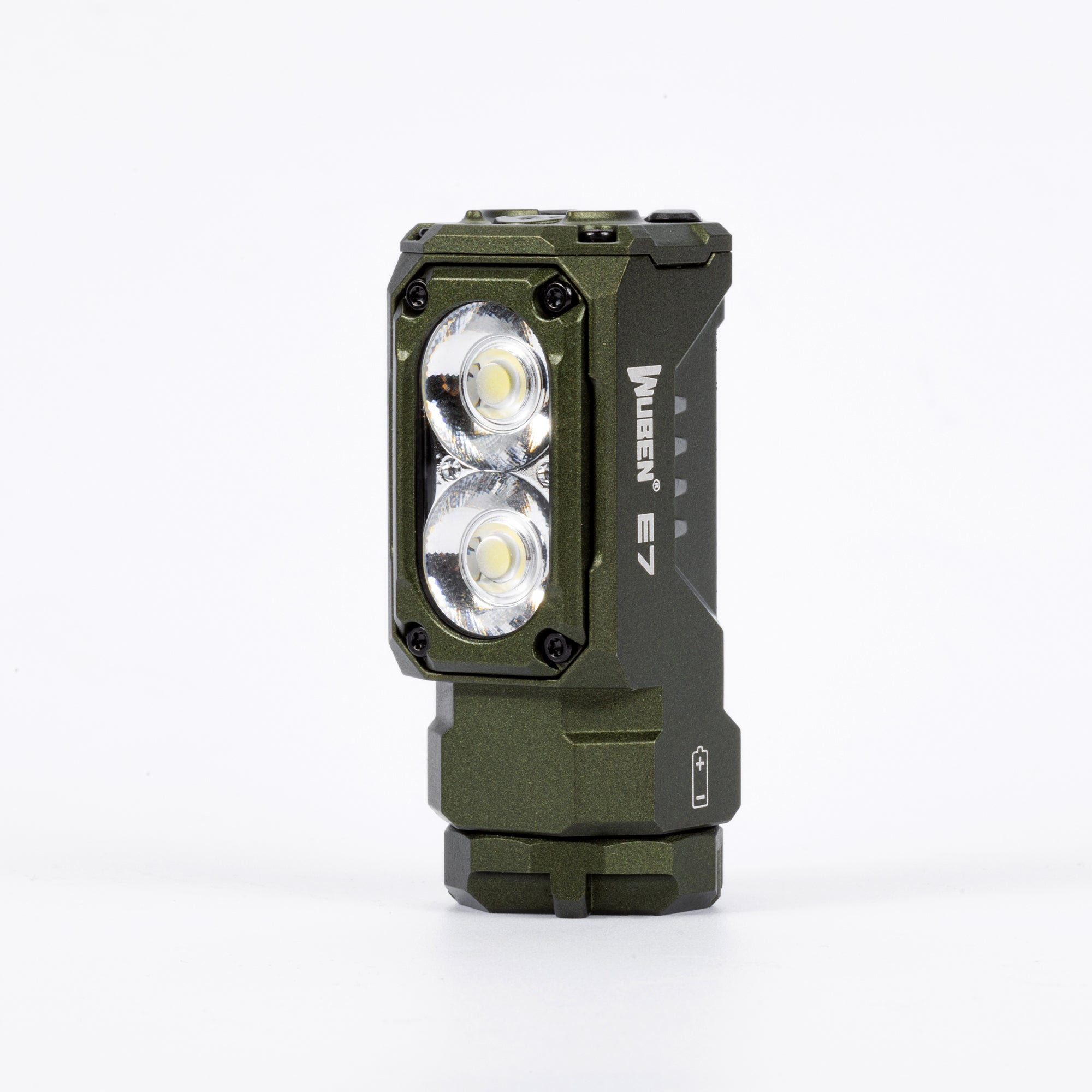 Lanterna EDC multifuncional E7 1800 lúmens