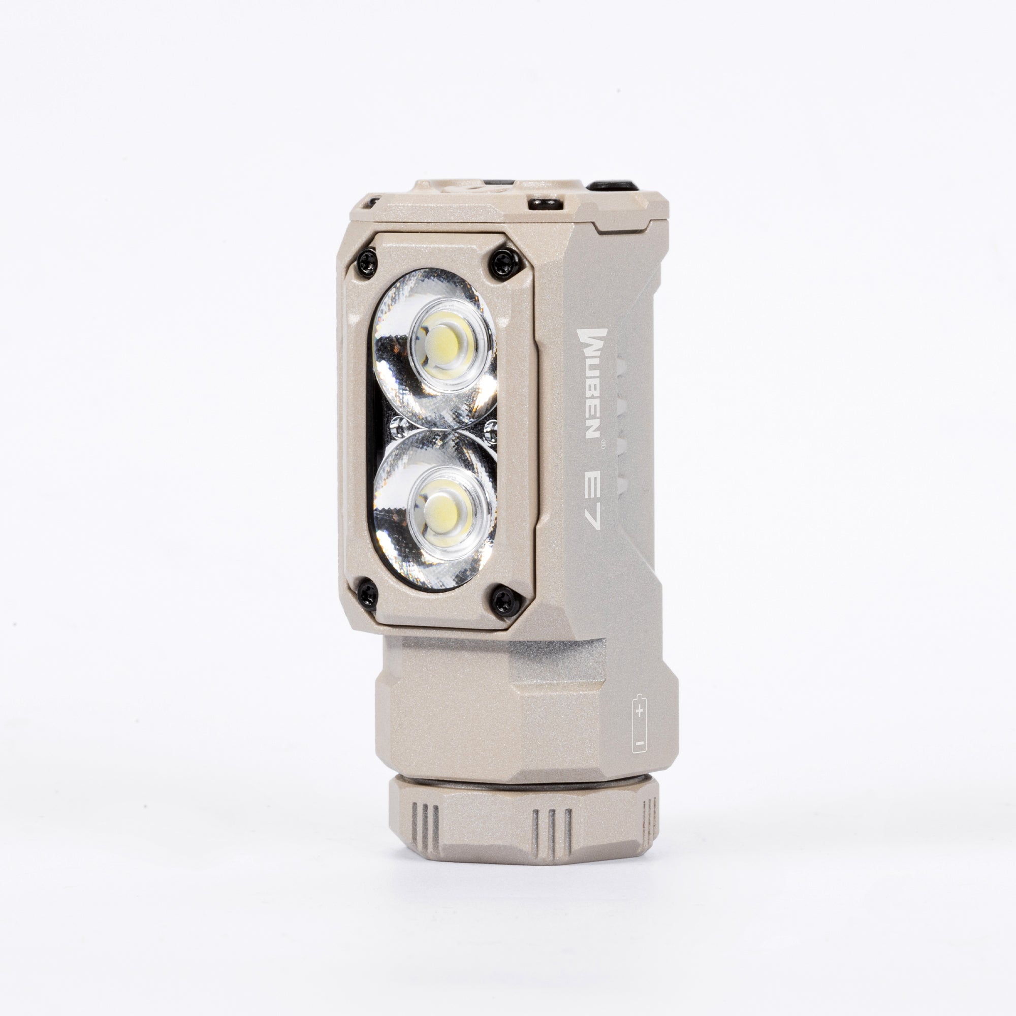 Lanterna EDC multifuncional E7 1800 lúmens