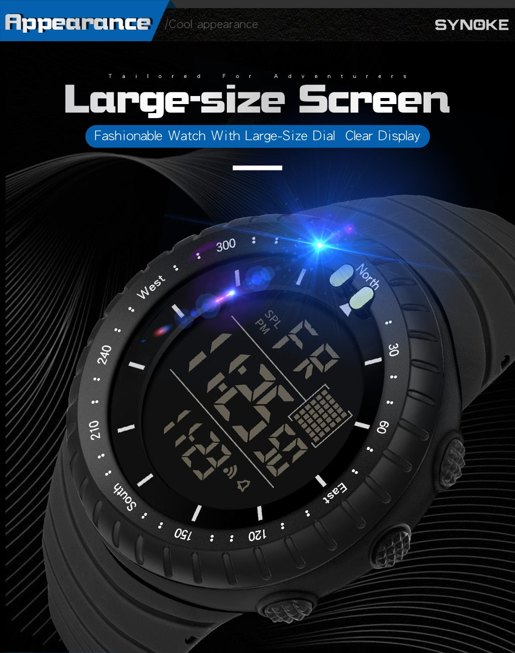 50M Waterproof Smart Watch