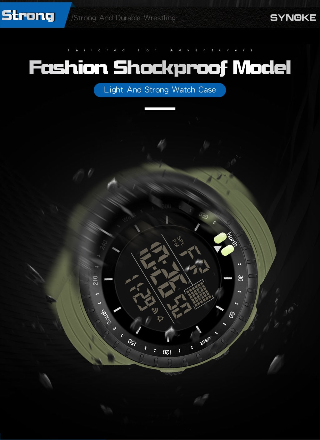 50M Waterproof Smart Watch
